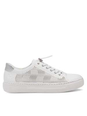 Rieker Sneakersy L9853-80 Biały