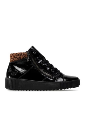 Rieker Sneakersy M6434-01 Czarny
