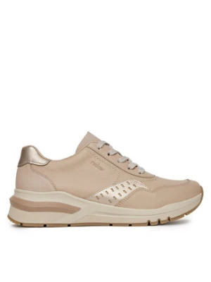 Rieker Sneakersy M6607-60 Beżowy