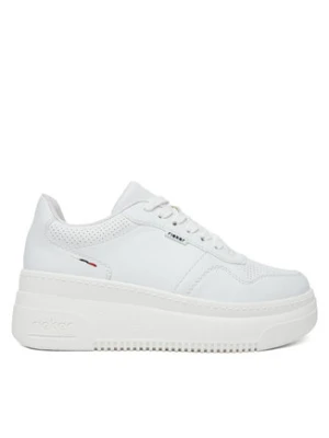 Rieker Sneakersy M7811-80 Biały