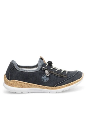 Rieker Sneakersy N4263-16 Granatowy