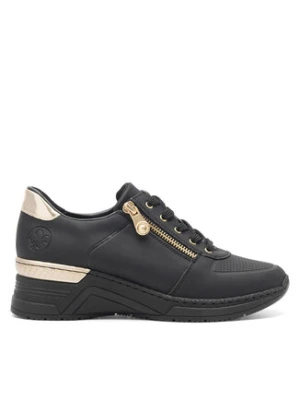 Rieker Sneakersy N4305-00 Czarny