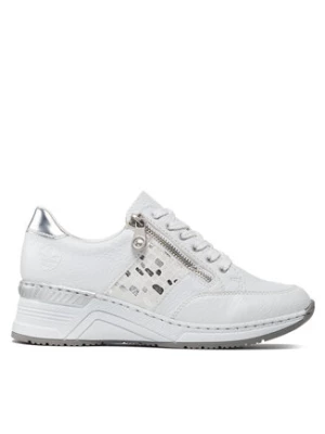 Rieker Sneakersy N4322-80 Biały