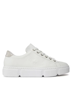 Rieker Sneakersy N59W1-80 Biały