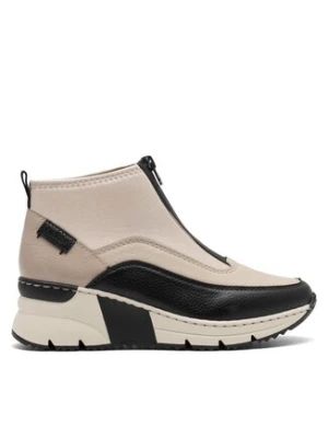 Rieker Sneakersy N6352-60 Beżowy