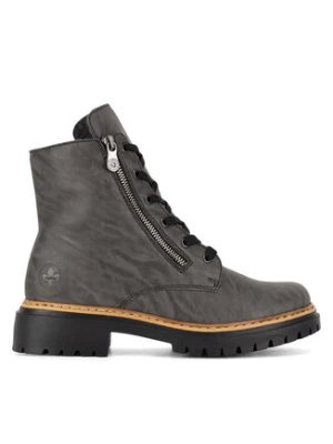 Rieker Trzewiki 72611-45 Szary