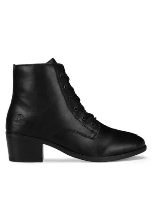 Rieker Trzewiki 73930-00 Czarny