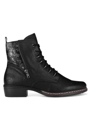 Rieker Trzewiki Y0800-00 Czarny