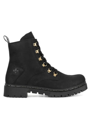 Rieker Trzewiki Y2422-00 Czarny