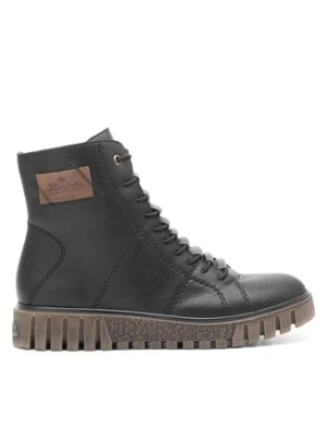 Rieker Trzewiki Y3421-00 Czarny