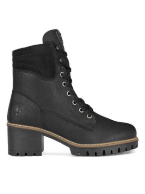 Rieker Trzewiki Y8610-00 Czarny