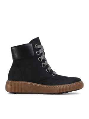 Rieker Trzewiki Z6631-00 Czarny