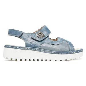 RIEKER V1389-12 Jeansowy