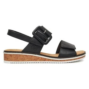 RIEKER V3667-00 CZARNY