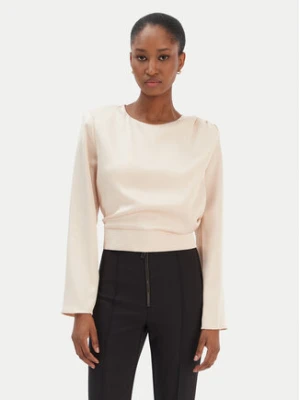 Rinascimento Bluzka CFC0126404003 Beżowy Regular Fit