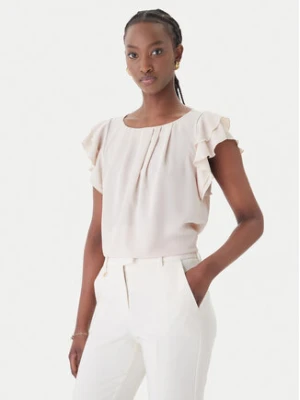 Rinascimento Bluzka CFC0127449003 Beżowy Regular Fit