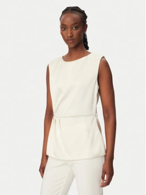 Rinascimento Bluzka CFC0127460003 Biały Regular Fit