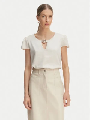 Rinascimento Bluzka CFC0127852003 Beżowy Regular Fit