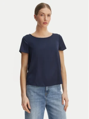 Rinascimento Bluzka CFC0127880003 Granatowy Regular Fit