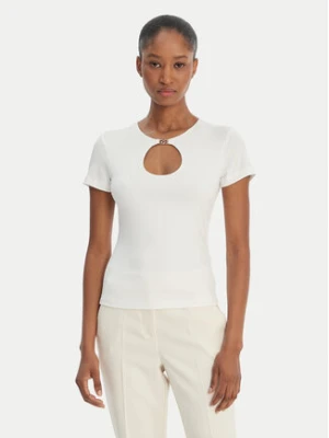 Rinascimento Bluzka CFC0128635003 Biały Regular Fit