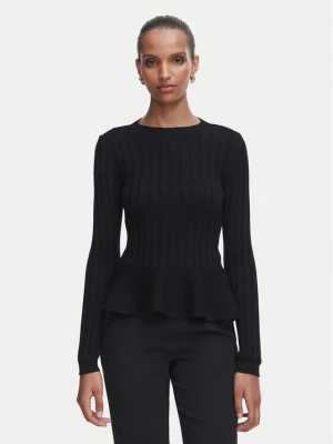 Rinascimento Bluzka CFM0012308003 Czarny Slim Fit