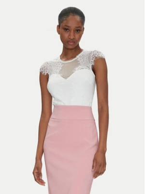 Rinascimento Body CFC0122575003 Biały Slim Fit