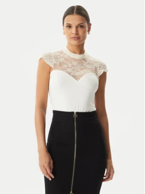 Rinascimento Body CFC0127525003 Biały Slim Fit