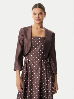 Rinascimento Bolerko CFC0127677003 Brązowy ciemny Regular Fit