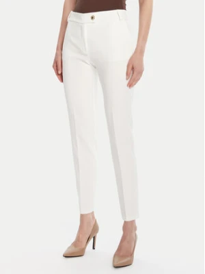 Rinascimento Chinosy CFC0126225003 Biały Slim Fit