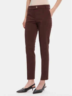 Rinascimento Chinosy CFC0126225003 Brązowy Slim Fit