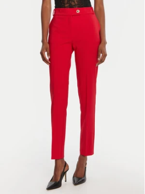 Rinascimento Chinosy CFC0126225003 Czerwony Slim Fit