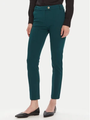 Rinascimento Chinosy CFC0126226003 Zielony Slim Fit