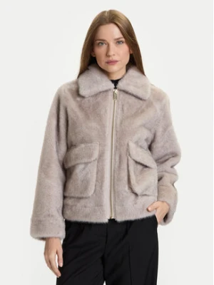 Rinascimento Futro CFC0122227003 Szary Regular Fit