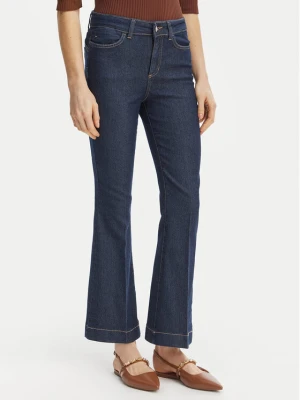 Rinascimento Jeansy CFC0127957003 Granatowy Bootcut Fit