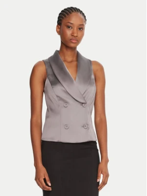 Rinascimento Kamizelka garniturowa CFC0124958003 Beżowy Slim Fit