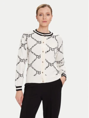 Rinascimento Kardigan CFM0012074003 Biały Regular Fit