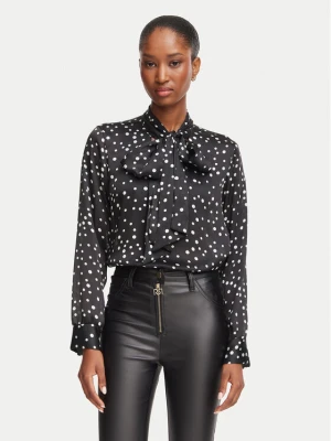 Rinascimento Koszula CFC0130434003 Czarny Loose Fit