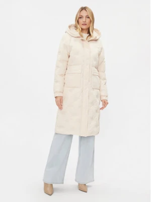 Rinascimento Kurtka zimowa CFC0113536003 Écru Regular Fit