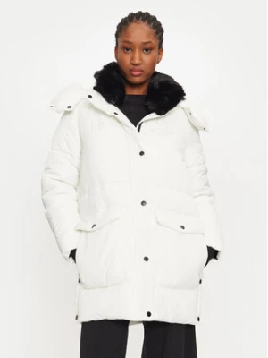 Rinascimento Kurtka zimowa CFC0118343003 Biały Loose Fit