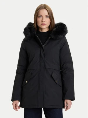 Rinascimento Kurtka zimowa CFC0122158003 Czarny Regular Fit