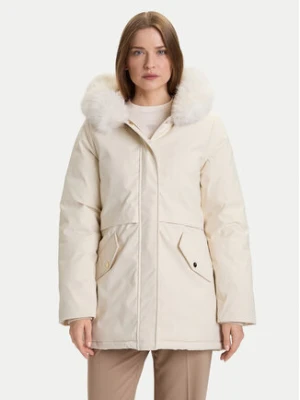 Rinascimento Kurtka zimowa CFC0122158003 Écru Regular Fit