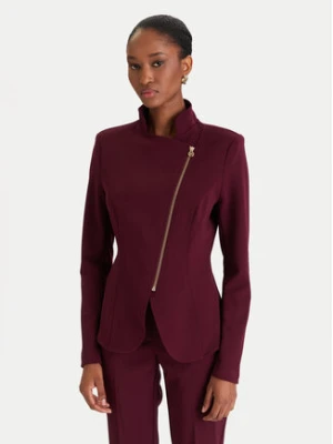 Rinascimento Marynarka CFC0125220003 Bordowy Slim Fit
