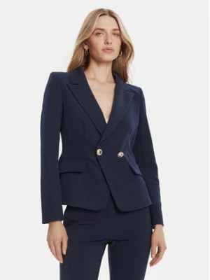 Rinascimento Marynarka CFC0126221003 Granatowy Slim Fit