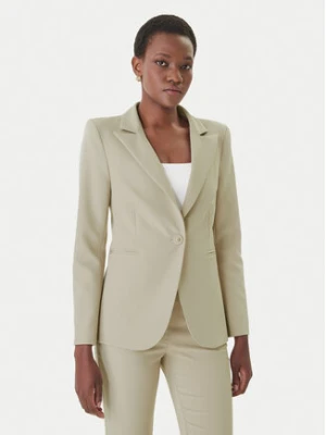 Rinascimento Marynarka CFC0127895003 Beżowy Slim Fit