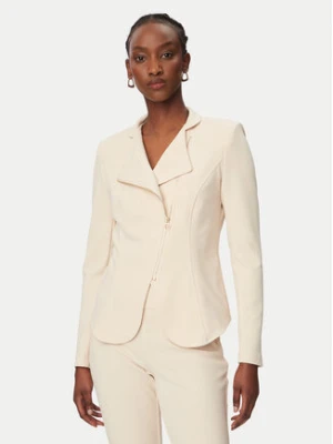 Rinascimento Marynarka CFC0127901003 Beżowy Slim Fit