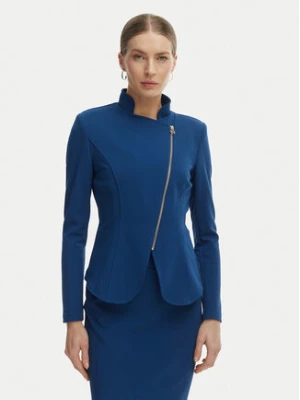 Rinascimento Marynarka CFC0127901003 Niebieski Slim Fit