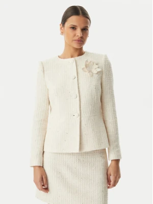 Rinascimento Marynarka CFC0128068003 Beżowy jasny Slim Fit