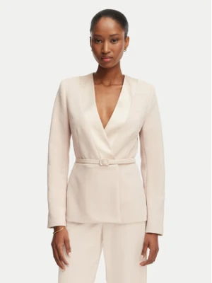 Rinascimento Marynarka CFC0128107003 Beżowy jasny Regular Fit