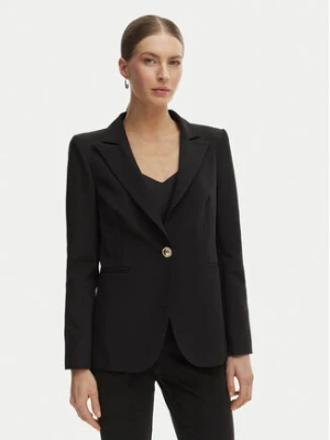 Rinascimento Marynarka CFC0128640003 Czarny Regular Fit