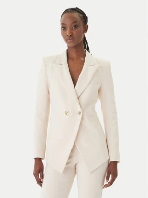 Rinascimento Marynarka CFC0128646003 Beżowy Slim Fit